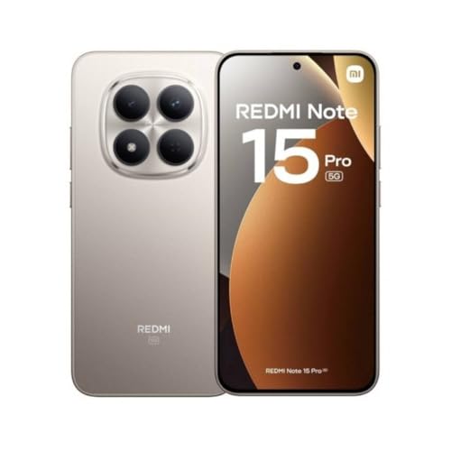 Redmi Note 15 Pro 8+256 Titanium (No Power Adapter Included)