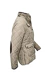  Hunter Outdoor Ladies Jayne Sandwich Quilted Jacket (Beige, Small)