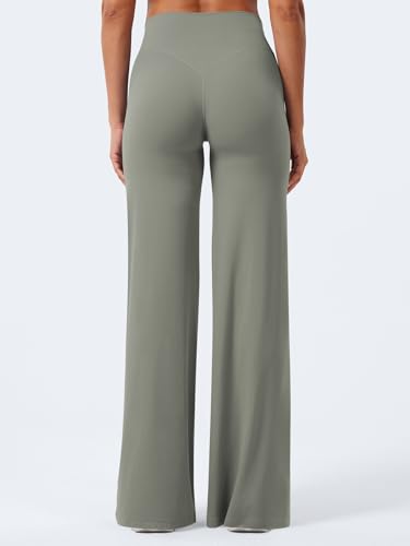 Image of YEOREO Ease Workout Leggings Womens No Front Seam Straight Leggings 29 inch / 31.5 inch / 33 inch / 35 inch High Waist Buttery Eddiy Yoga Pants