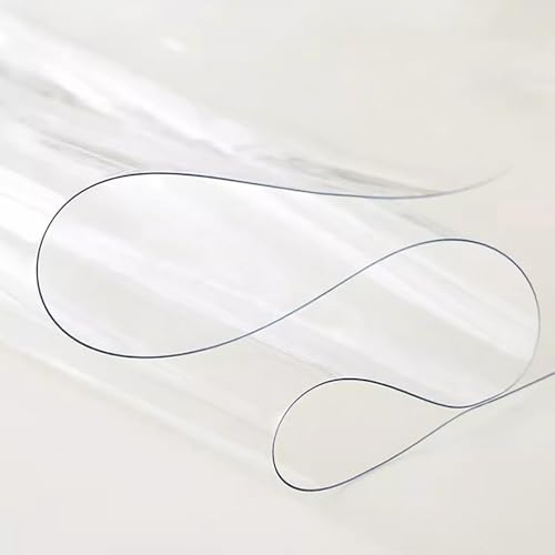 Nappe de table en vinyle transparent pour protéger les repas de famille - 6