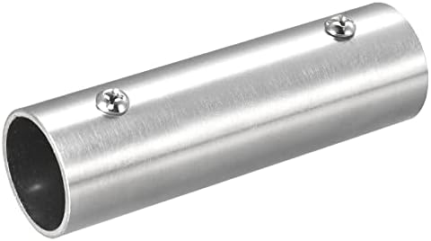 sourcing map Rail Tuyau Raccord 2 voies 100mm Longueur304 Inox Acier ...