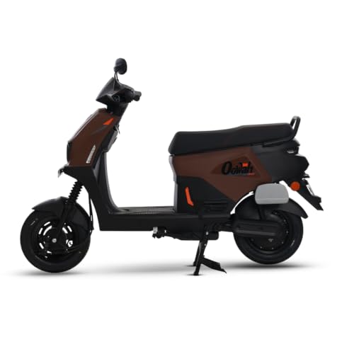 Image of OOWAH MAX Electric Scooter | 145 km ARAI range | 5 hr Fast Charging Safe LFP Battery with 5-Year / 75,000 km Warranty Color : Mocha Brown (Ex Showroom)