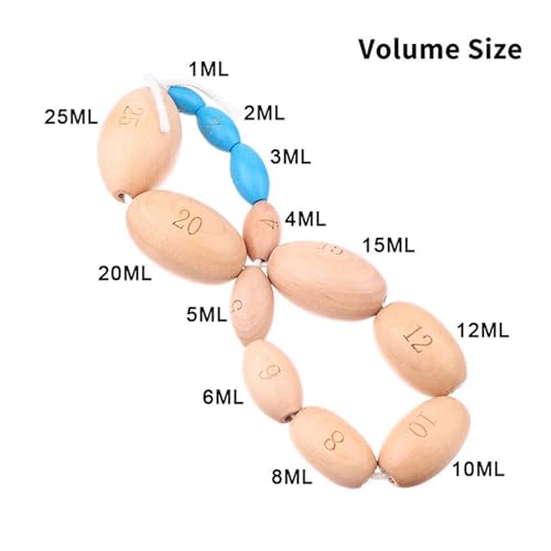 Endocrine Measurement Rosary - Orchidometer Bead Tool for Assessing Testicular Volume | Portable Medical Device with Bead Grading System, Pediatric and Adult Health Evaluation Aid