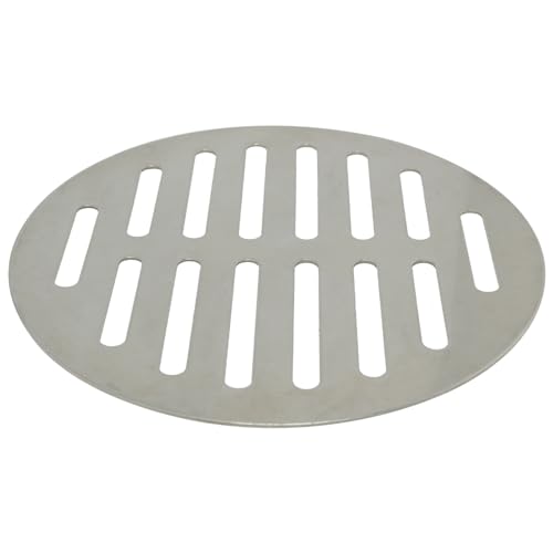 Cubierta redonda para desagüe de piso de acero inoxidable 5 pulg miniatura 3