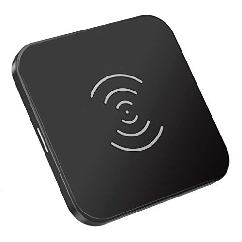 CHOETECH Qi Certified Wireless Charger Pad with Anti-Slip Rubber Compatible with iPhone XS Max/XS/XR/X/8/8 Plus,Samsung Galaxy S9/S9+/Note 9/Note 8/S8/S8+, Google Pixel 3/3xl, Qi-Enabled Devices