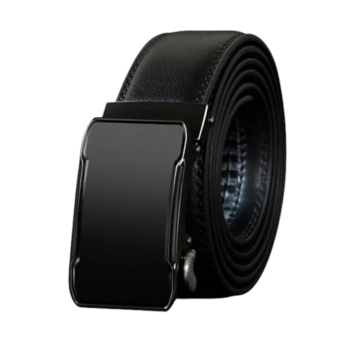 Ceinture en cuir homme sans trou - Ajustement parfait automatique d'affaires et loisirs