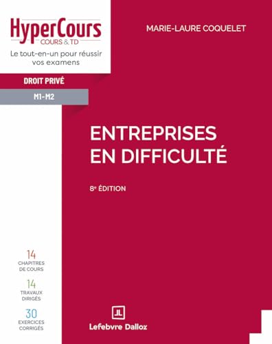 livre Entreprises en difficulté. 8e éd.