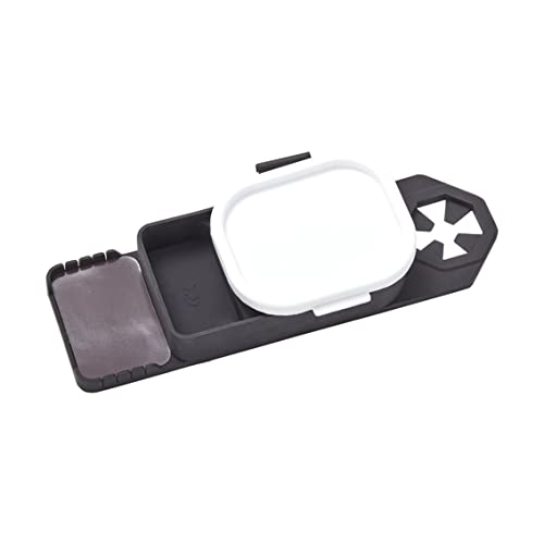 Daiwa Tray, Choice Standing Boatberry Tray, Box Included, (C) Black