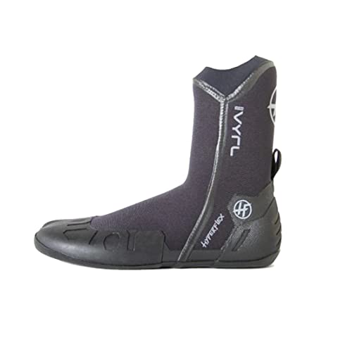 Hyperflex Mens Vryl 3mm High Top Bootie, Adult, Black, 11