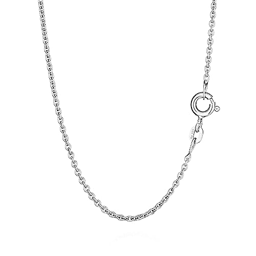 NKlaus 90cm Ankerkette 925 Silber elegante Halskette filigrante Breite 1,1mm Collier 3g schwer 9462