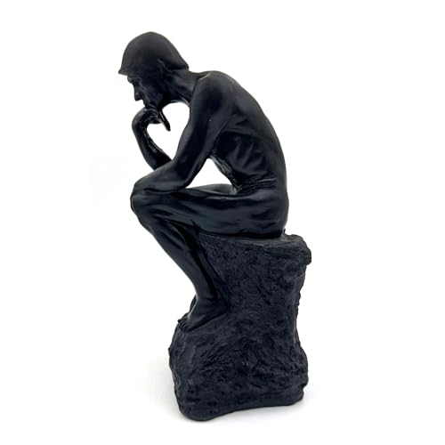 Estatua de Pensador de Resina de 10 pulgadas miniatura 6