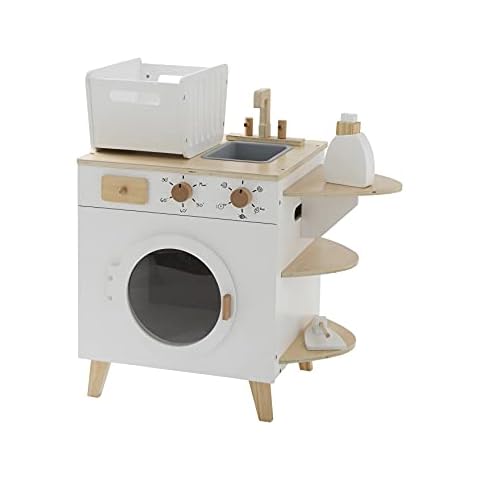 Vertbaudet Waschmaschine und Bügelbrett aus Holz Cover