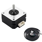 HXH Nema 17 Stepper Motor 42x42x23mm, 1.8° 1A, 13Ncm (18.4oz·in), 1-Pack