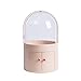 Produktbild HFDXG Kosmetische Organisatoren Transparent kosmetisches Aufbewahrungsbehälter-Desktop-Hautpflege Lippenstift Aufbewahrungsbox (Color : Pink, Size : One Size)