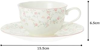 Noritake ノリタケ カップ & ソーサー ( コーヒー ティー 兼用) 220cc キューティーローズ 電子レンジ対応 ボーンチャイナ T59387A/9940