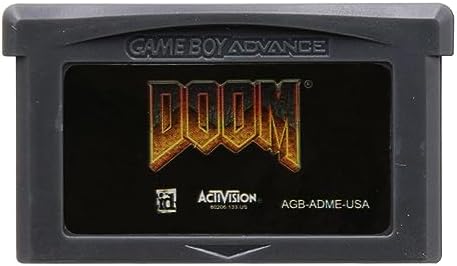 Gamevortex Doom Game Cartridge for Game Boy Advance GBA US Version