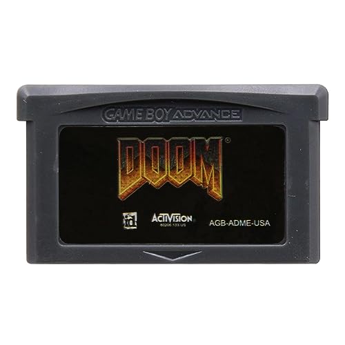 Gamevortex Doom Game Cartridge for Game Boy Advance GBA US Version
