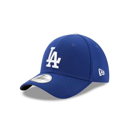 New Era MLB Los Angeles Dodgers Team Classic Game 39Thirty Stretch Fit Cap, Blue, Large/X-Large