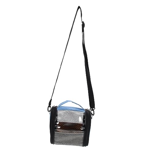 BUGUUYO Outdoor Parrot Carrier Bag Bird Cage Travel Carrier Pet Bird Removable Strap