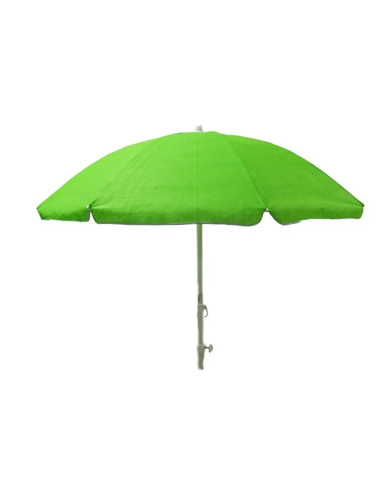 BTX Amalfi TU - Sombrilla de exterior para playa, 180 cm de diámetro, con bolsa de PVC, cortavientos, colores surtidos