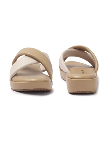 Image of Sukun 6802 Women's Wedge Heel Sandals Comfortable Cushioned Footbed Adjustable Anti-Slip Outsole Stylish & Elegant Design For Girls /Ladies