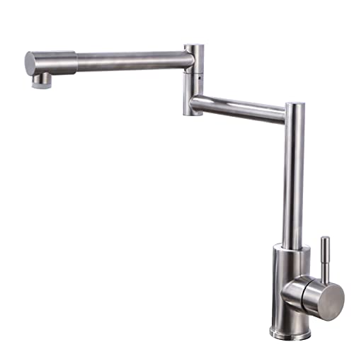 �|�b�g�t�B���[�֌� 360°��]�܂肽���ݎ��L�b�`���֌� 304�X�e�����X�X�`�[�� ������L�b�`���V���N�֌��A�f���A�����[�h�������V���O���n���h�� �z�b�g&�R�[���h�L�b�`���~�L�T�[�^�b�v