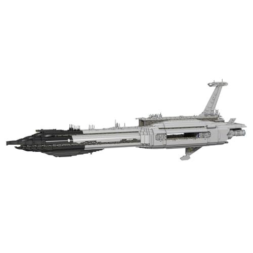 🚀 Raumkreuzer Modellbau-Set: 6984 Teile für kreative Köpfe! 🛠️ MOC Klemmbausteine für Erwachsene – Spaß und Technik vereint!