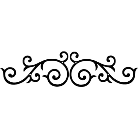 Metal Scroll Wall Decor Rustic Iron Wall Medallion Small Traditional Scroll Arts Accent Scroll Pair for Front Porch Above Door Hallway Entryway Living Room Cover
