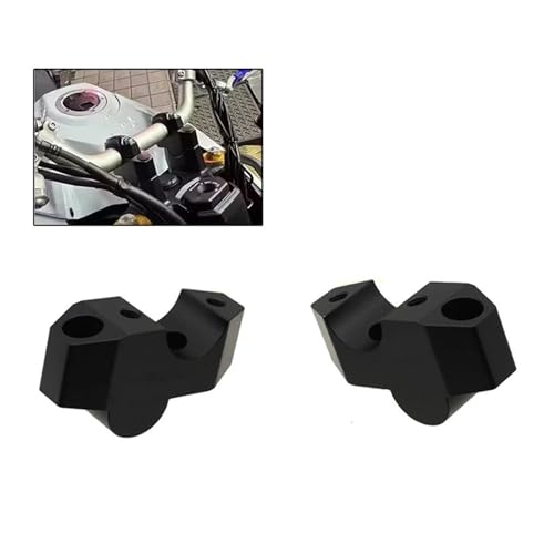 Réhausseurs guidon V-Strom 800 fixation pull back contre fatigue bras - 2