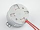 CHANCS Synchronmotor Micro Motor TYD-50 12V AC 5-6RPM Drahtwelle 19mm Festdrehung CW Elektrischer Getriebemotor für Marionetten