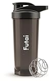 Futai(フタイ) プロテインシェイカー ブラック 700ml