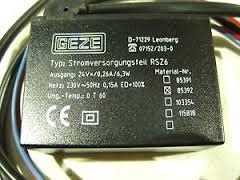 GEZE Stromversorgungsteil RSZ 6 Aus Rauchschaltzentrale RSZ 6