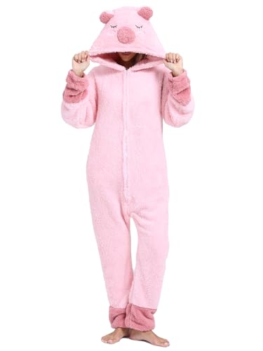 Adult Onesie Pajamas Animal One Piece Costume Halloween Cosplay for Women Men