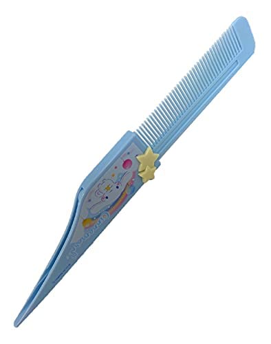 Sanrio Cinnamoroll Sliding Comb Hand Hair Styling Tools (Sky)