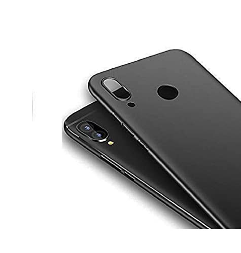 Image of Mobile Back Cover Case for Honor 8C (Silicone Case|CameraProtection|Black SC1510)