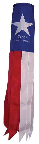 In the Breeze Texas Flag Windsock, 40-Inch