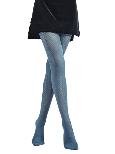 Image of Sahabowi Women Tights, Sheer High Waist Pantyhose, Vintage Control Top Stockings, Siwa 5