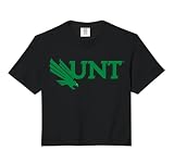 University of North Texas UNT Mean Green UNT62 Comfort Colors Crop Top