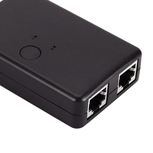 Image of CALANDIS 2 Ports Rj45 LAN Hub Network Switch Ethernet Adapter Splitter for Computer