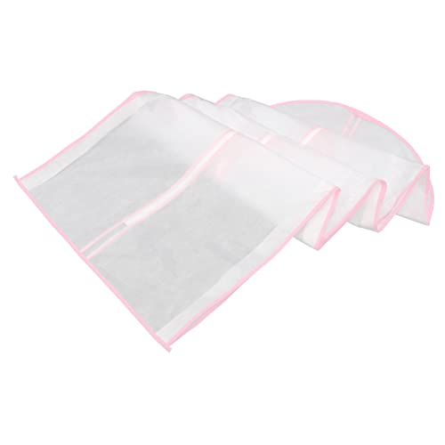 GLEAVI Long Bridesmaid Dress Storage Bag Cover Lightweight Non Woven Garment Bag for Wedding Dresses Zippered Design for Easy Access Wrinkle Prevention Compact Portable Suit Cover for