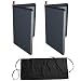 Server Book Fits Guest Check Apron and Waitress Wallet, Black Restaurant Serving Organizer for Waiter