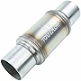 TOTALFLOW 20014 Straight Through Universal Exhaust Muffler - 409 Stainless Steel - 2 Inch Inner Diameter Inlet/Outlet