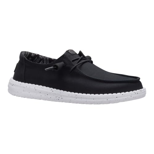 Image of HEYDUDE Women's Wendy Stretch Canvas Slip On Shoes | Easy On Loafer