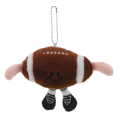 Breloque ballon de sport peluche UKCOCO : le cadeau parfait pour fan de rugby