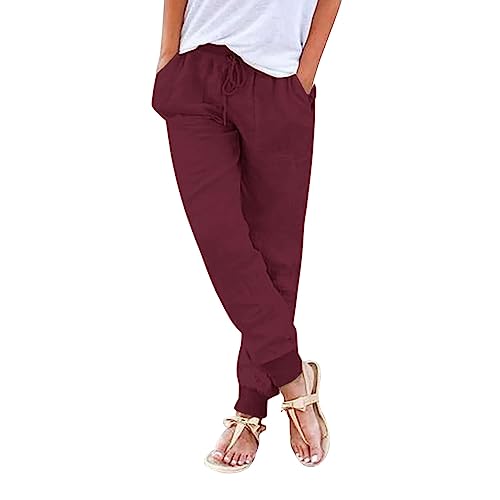 Pantalon avec poches WWricotta et cordon dos pour un ajustement parfait
