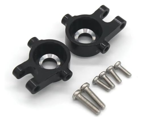 Moviziroten RC �X�e�A�����O�i�b�N�� JJRC C8801 C8808 C8809 AX-8560 �p TRX4M 1/18 ���^���X�e�A�����O�J�b�v �����[�g�R���g���[���J�[�p�[�c�ƃA�N�Z�T���[�̃A�b�v�O���[�h�ƌ��� (�u���b�N)(Blac