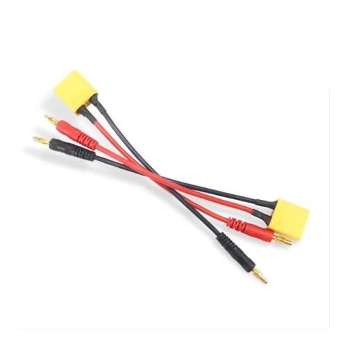 Fil banane 4.0mm vers XT90 14awg 15cm adaptateur de chargeur équilibreur Lipo