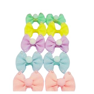 Kit com 5 pares de laços para pet