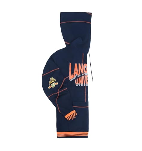Langston University Sweatwear Men's Heavyweight Hoodie - Premium Fleece, Conehead Hood, AACA Embroidery3