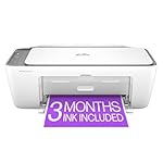 HP DeskJet 2855e Wireless All-in-One Color Inkjet Printer, Scanner, Copier, Best-for-home, 3 months of Instant Ink included (588S5A)